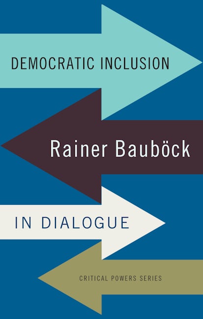 Book cover image for Democratic inclusion ISBN: 9781526105233